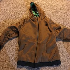 North Face hybrid sweatshirt (Fully reversible)